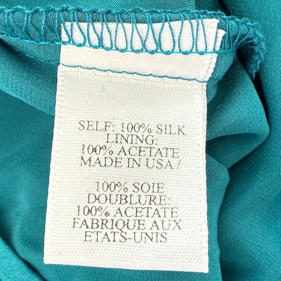 Nanette Lepore | Ruffle Keyhole Silk Top - Picture 8 of 11